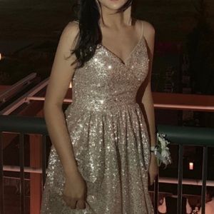 Maxi glitterous Prom Gown